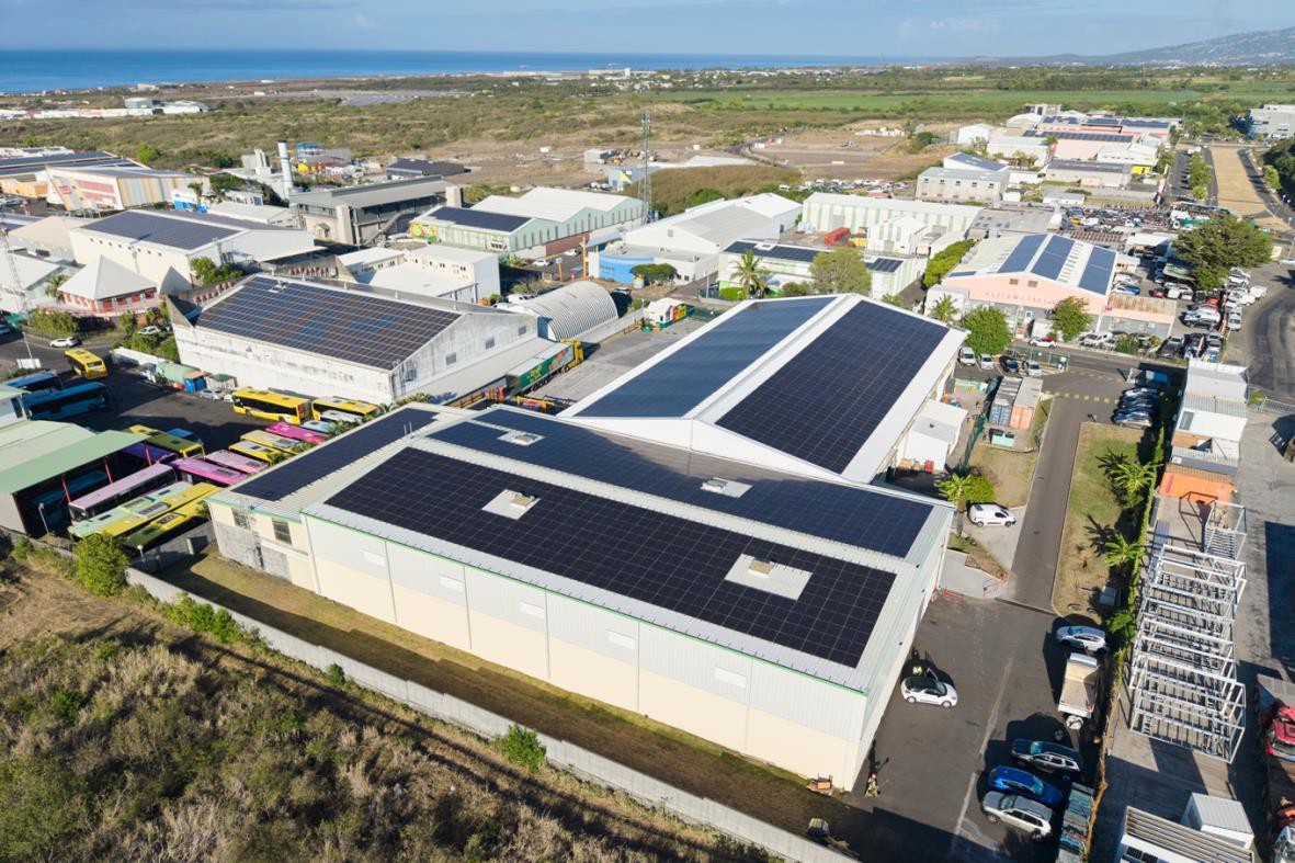 Centrale PV Brasserie de Bourbon 500 kWc